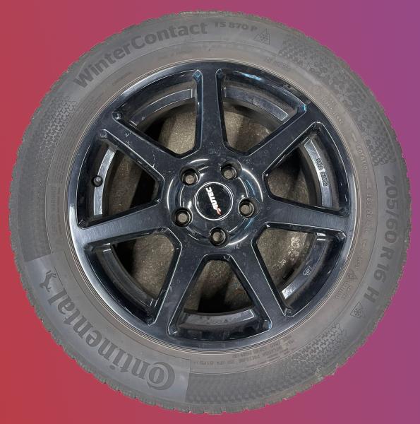 Felgen mit Winterreifen für Audi A4 Avant ab 2017 - 205/60R16